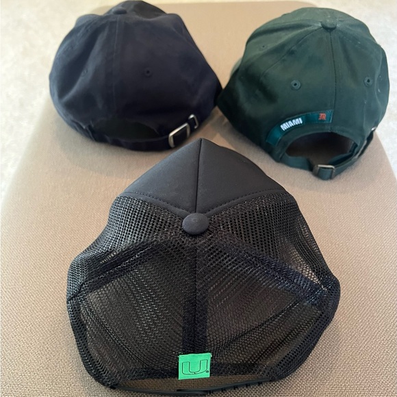 Univ of Miami Hurricanes Baseball Hats - Picture 2 of 3